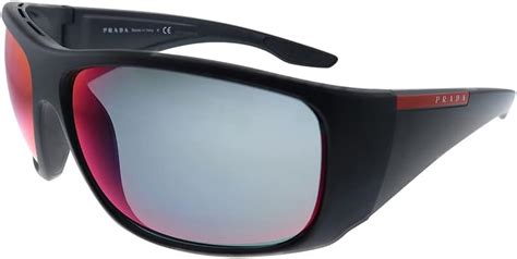 Prada Linea Rossa PS 04VS 1B09Q1 Black Plastic Sport 